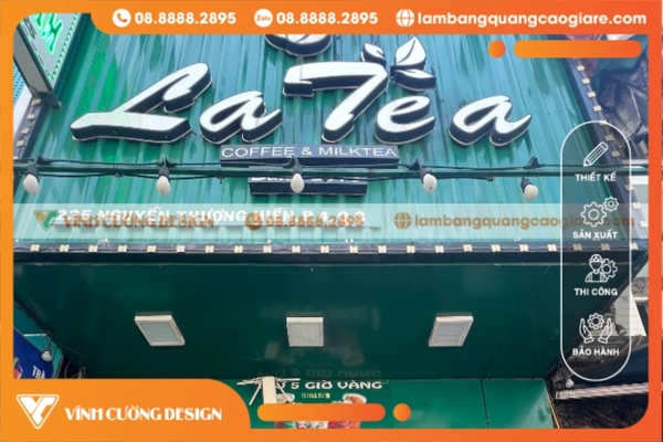 Bảng hiệu trà sữa đẹp, dễ thương, giá rẻ, uy tín tại TPHCM 33 Biển hiệu trà sữa phù hợp với tiệm nhỏ