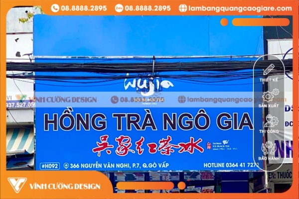 Làm bảng hiệu hộp đèn quận Gò Vấp GIÁ RẺ, CHẤT LƯỢNG 16 Các loại bảng hiệu đèn hộp được ưa chuộng tại Quận Gò Vấp