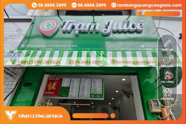 Làm bảng hiệu hộp đèn quận Phú Nhuận CHẤT LƯỢNG 15 Các loại bảng hiệu quảng cáo được sử dụng nhiều tại quận Phú Nhuận