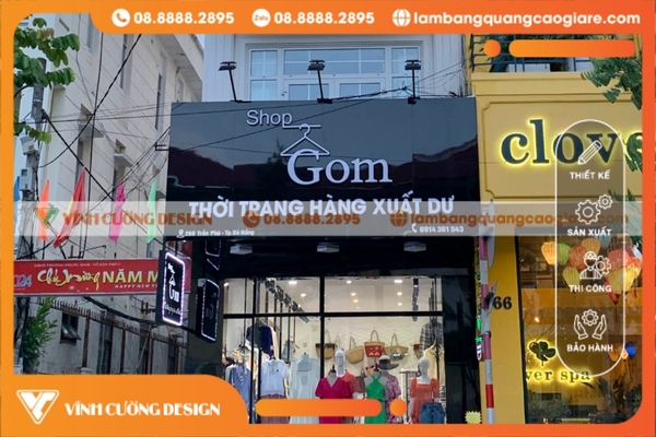 Làm bảng hiệu quảng cáo Đà Nẵng giá rẻ chất lượng 2 Các loại bảng hiệu quảng cáo phổ biến tại Đà Nẵng