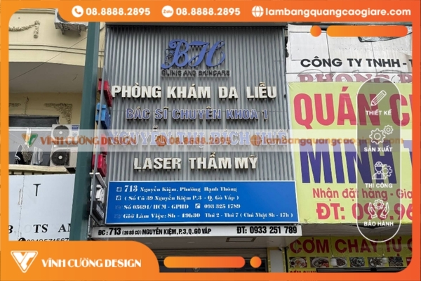 Làm bảng hiệu hộp đèn quận Gò Vấp GIÁ RẺ, CHẤT LƯỢNG 7 Chất lượng bảng hiệu hộp đèn Gò Vấp vượt trội bền bỉ theo thời gian