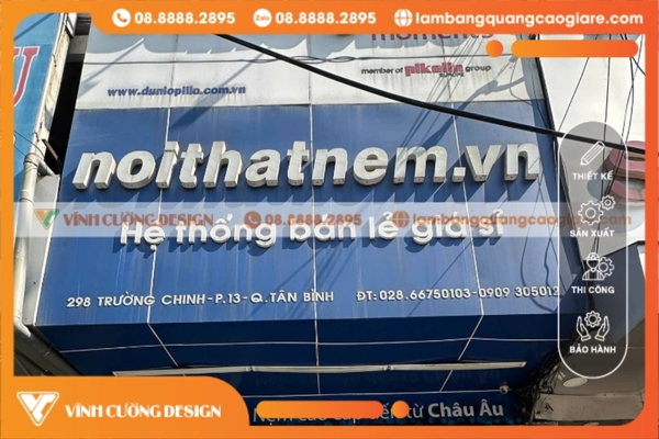 Làm bảng hiệu hộp đèn quận Tân Bình ĐẸP, GIÁ RẺ 23 gia công bảng hiệu hộp đèn quận Tân Bình giá rẻ