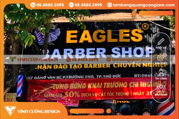 Giá làm bảng hiệu hộp đèn Thủ Đức tận xưởng minh bạch, rõ ràng