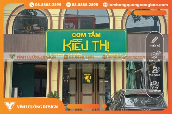 Làm bảng hiệu quảng cáo Đà Nẵng giá rẻ chất lượng 1 Giới thiệu về bảng hiệu quảng cáo đà nẵng