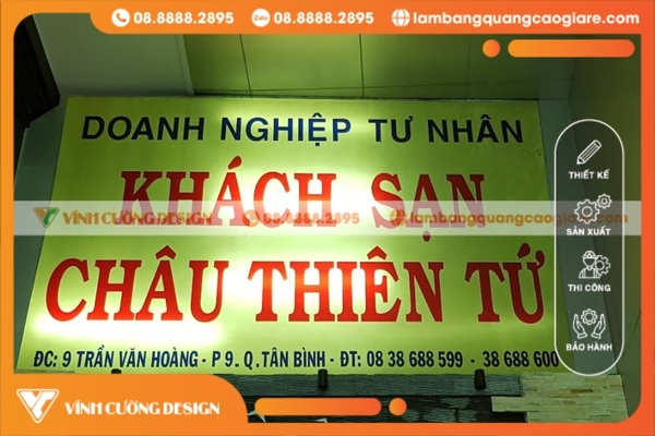 Làm bảng hiệu hộp đèn quận Tân Bình ĐẸP, GIÁ RẺ 15 Kinh nghiệm chọn đơn vị làm bảng hiệu hộp đèn quận Tân Bình