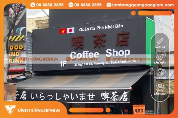 Làm bảng hiệu hộp đèn quận Bình Thạnh trọn gói, GIÁ RẺ 21 làm bảng hiệu Bình Thạnh