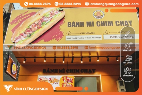 Làm bảng hiệu hộp đèn quận Phú Nhuận CHẤT LƯỢNG 21 Làm bảng hiệu hiflex ở quận Phú Nhuận