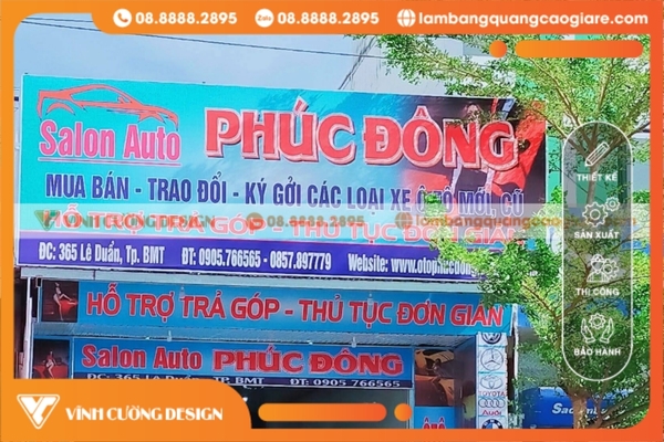 Làm bảng hiệu BMT DakLak giá rẻ, trọn gói 8 Làm bảng hiệu Hilfex bmt