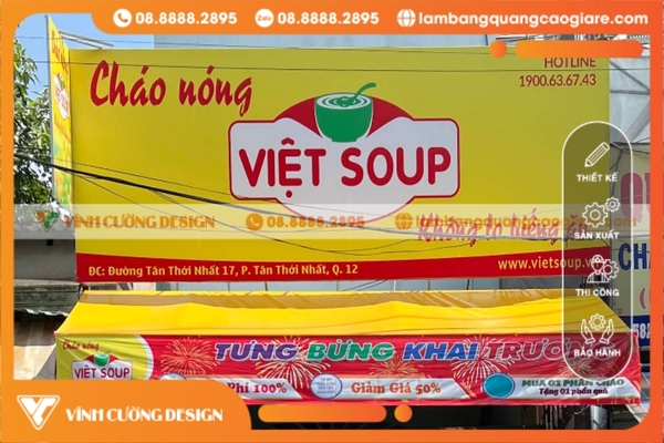 làm bảng hiệu hộp đèn tại quận 12