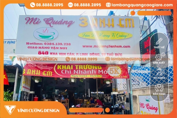 làm bảng hiệu mica tại thủ đức