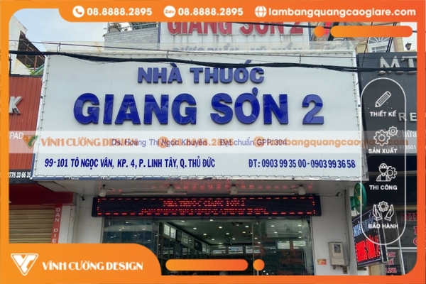 làm bảng hiệu ở thủ đức bền