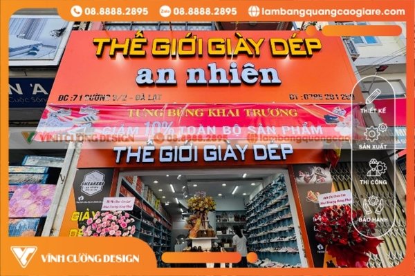 làm bảng hiệu quảng cáo Đà Lạt