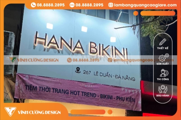 Làm bảng hiệu quảng cáo Đà Nẵng giá rẻ chất lượng 21 làm bảng hiệu quảng cáo Đà Nẵng trọn gói