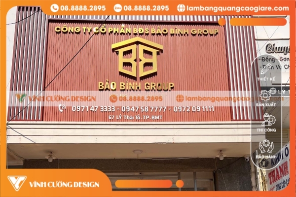 Làm bảng hiệu BMT DakLak giá rẻ, trọn gói 26 làm bảng hiệu tại Buôn Mê Thuột giá rẻ uy tín