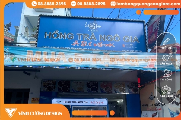 Bảng hiệu trà sữa đẹp, dễ thương, giá rẻ, uy tín tại TPHCM 13 Làm bảng hiệu trà sữa giá rẻ
