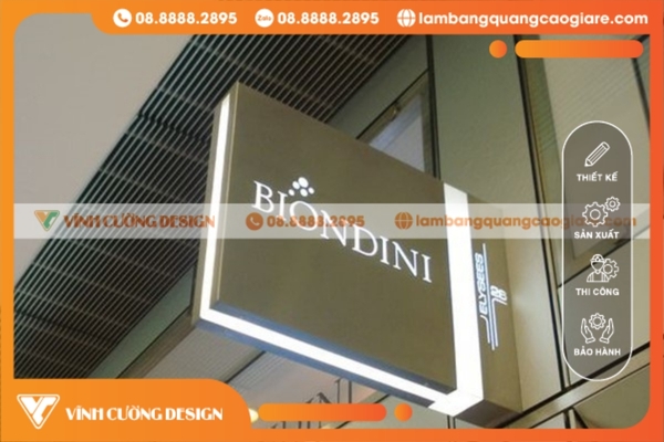 Làm bảng vẫy Inox đẹp, bền