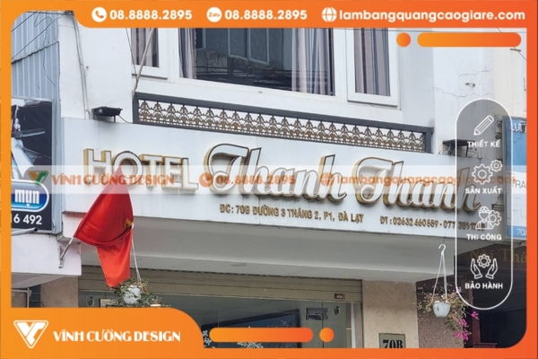 làm biển hiệu quảng cáo Đà Lạt giá rẻ