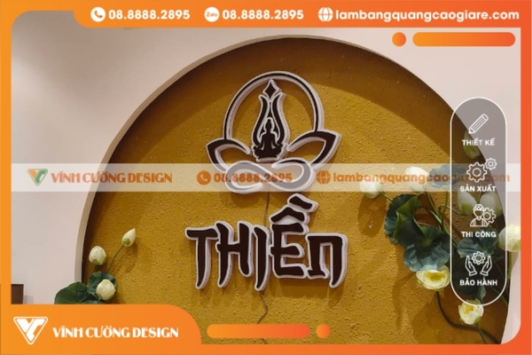 làm logo biển hiệu spa massage thư giãn ấn tượng