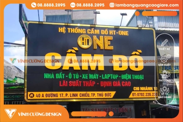 Làm logo cầm đồ đẹp, sang trọng, đẳng cấp