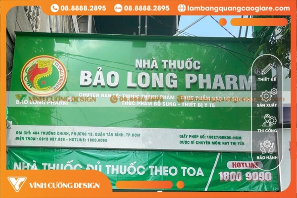 Làm bảng hiệu hộp đèn quận Tân Bình ĐẸP, GIÁ RẺ 25 lắp đặt bảng hiệu hộp đèn quận Tân Bình