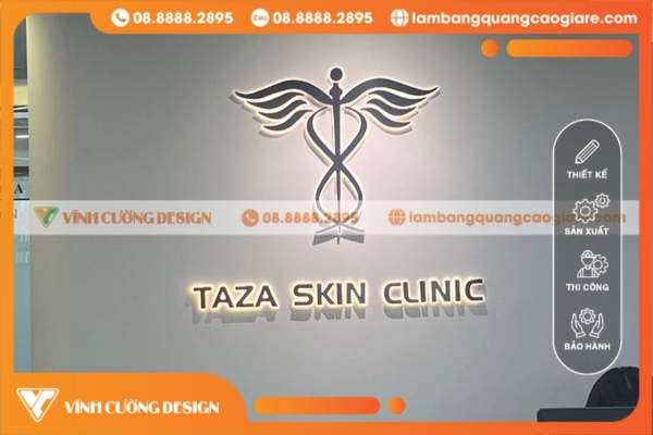 Logo in nổi 3D bằng công nghệ UV sang trọng