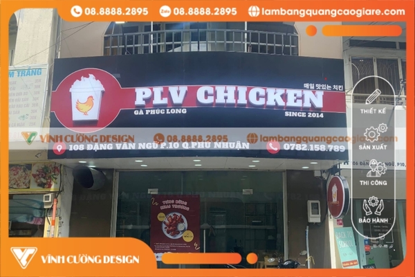 Làm bảng hiệu hộp đèn quận Phú Nhuận CHẤT LƯỢNG 3 Lý do nên chọn Vĩnh Cường Design khi làm bảng hiệu hộp đèn quận Phú Nhuận