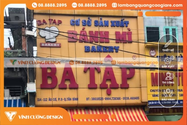 Làm bảng hiệu hộp đèn quận Tân Bình ĐẸP, GIÁ RẺ 5 ly do nen lam cong bang hieu hop den quang cao tai quan tan binh