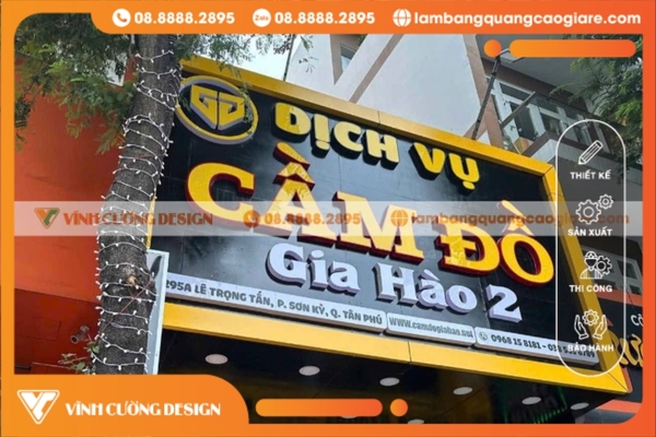 mẫu bảng hiệu cầm đồ uy tín