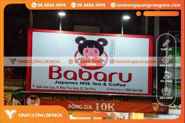 Bảng hiệu trà sữa đẹp, dễ thương, giá rẻ, uy tín tại TPHCM 4 Mẫu bảng hiệu trà sữa đẹp, siêu dễ thương