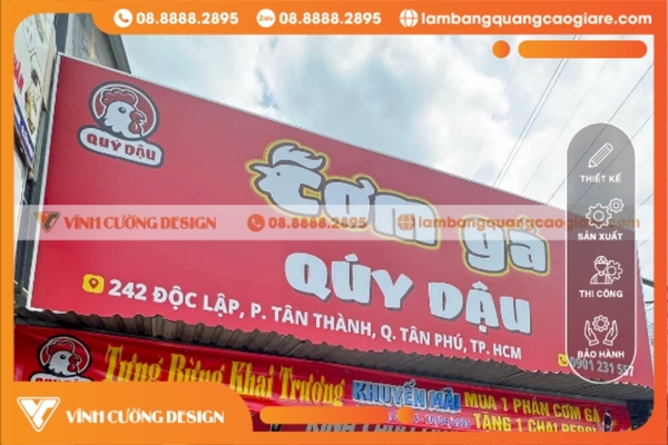 mẫu làm bảng hiệu quán ăn 13