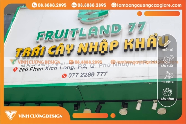 Làm bảng hiệu hộp đèn quận Phú Nhuận CHẤT LƯỢNG 22 Quy trình làm bảng hiệu tại quận Phú Nhuận của Vĩnh Cường Design