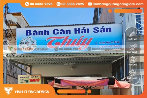 Tại sao doanh nghiệp nên đầu tư làm bảng hiệu hộp đèn Đà Lạt chuyên nghiệp