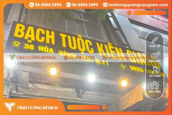 Tầm quan trọng của bảng hiệu quảng cáo tại quận 11