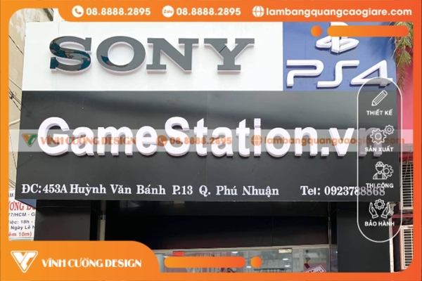 Làm bảng hiệu hộp đèn quận Phú Nhuận CHẤT LƯỢNG 7 Thi công bảng hiệu hộp đèn Phú Nhuận nhanh, đúng hẹn