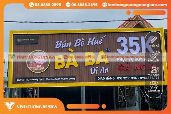 Dịch vụ làm bảng hiệu chữ nổi uy tín giá rẻ TPHCM 3 Thiết kế, làm bảng hiệu alu chữ nổi TPHCM