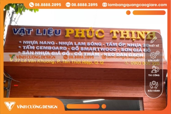 Ưu đãi dành riêng cho khách hàng lắp đặt bảng hiệu tại quận 12