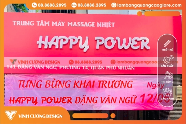 Làm bảng hiệu hộp đèn quận Phú Nhuận CHẤT LƯỢNG 1 Vĩnh Cường Design làm bảng hiệu tại quận Phú Nhuận chuyên nghiệp