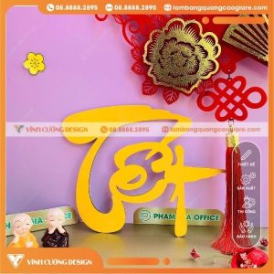 Trang trí chữ Tết là gì và vì sao ngày càng được ưa chuộng?