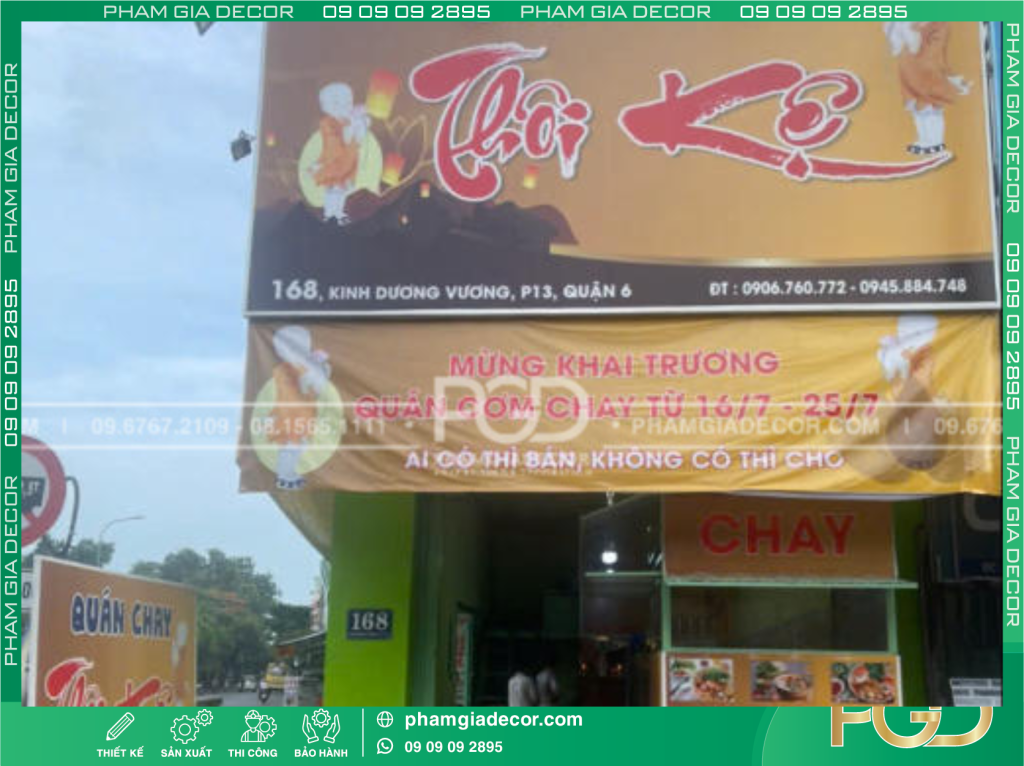 làm biển hiệu quận 6