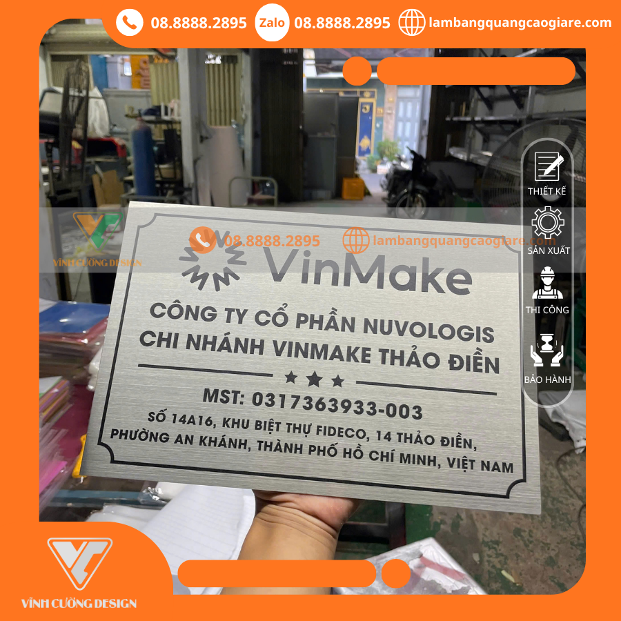 Làm Bảng Tên Công Ty