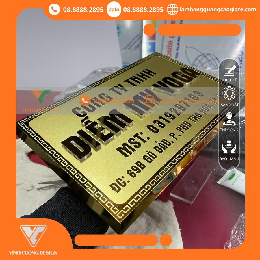 Làm Bảng Tên Công Ty