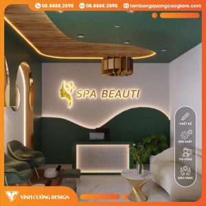 Backdrop sảnh lễ tân đẹp giúp doanh nghiệp ghi điểm với khách hàng