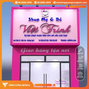 Lên phối cảnh 3D, báo giá minh bạch trước khi thi công bảng hiệu