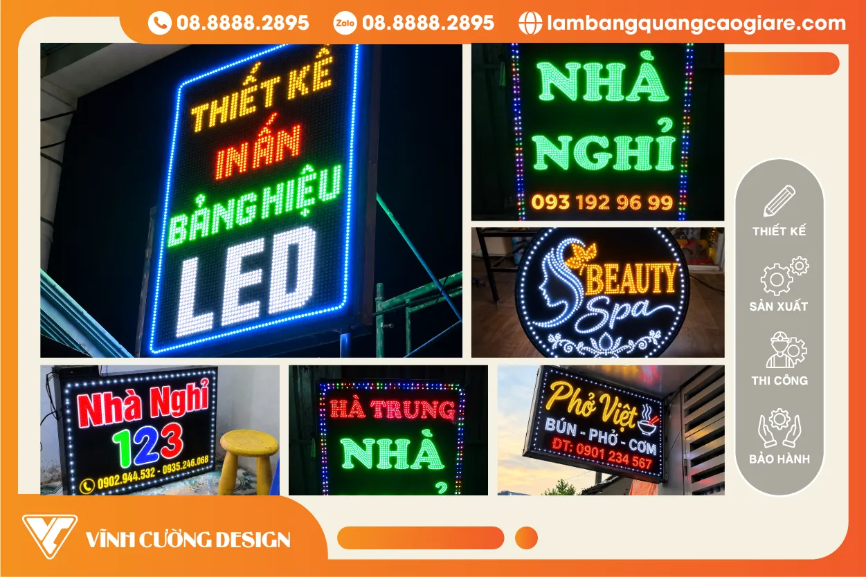 Làm Hộp Đèn LED Quận 1 Mẫu Đẹp, Giá Tốt, Thi Công Nhanh