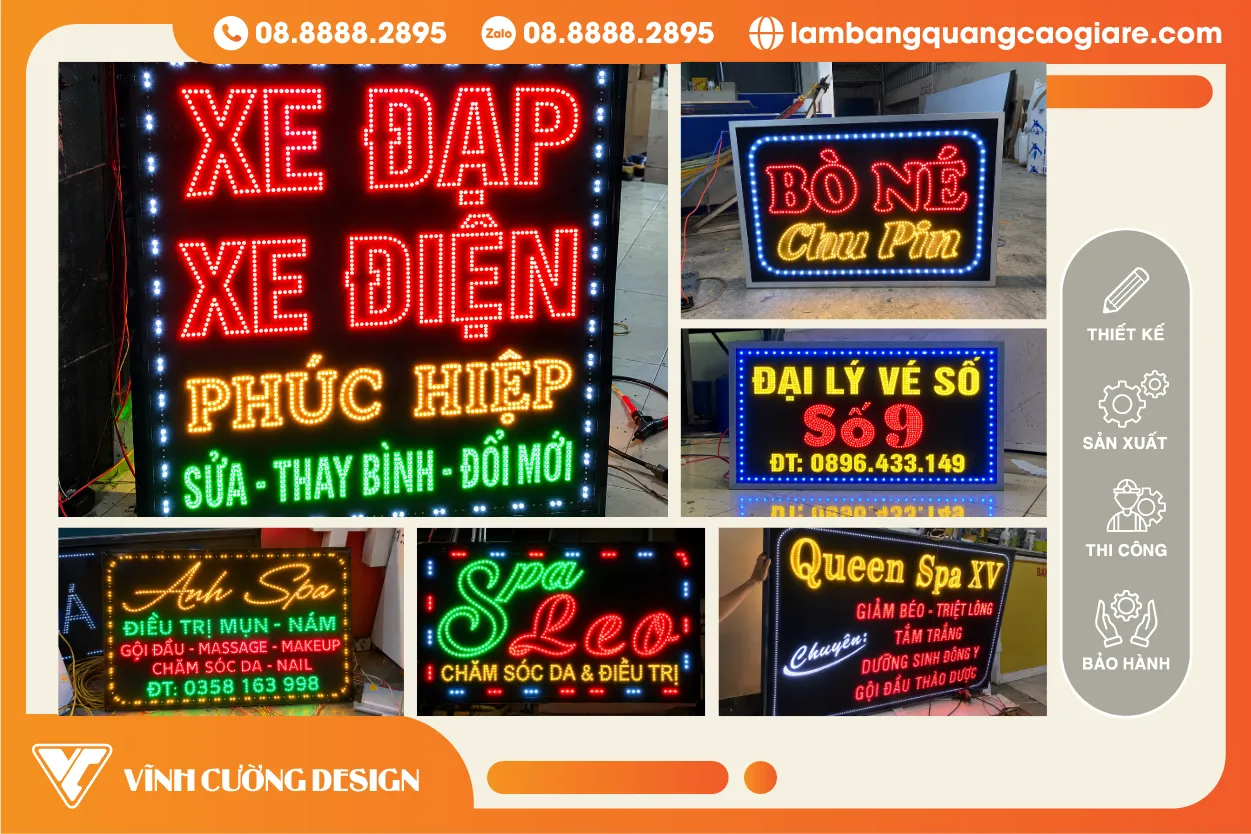 Làm Hộp Đèn LED Quận 1 Mẫu Đẹp, Giá Tốt, Thi Công Nhanh